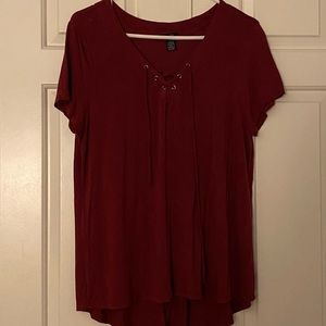 Cute Red Top! Feel free to make an offer!